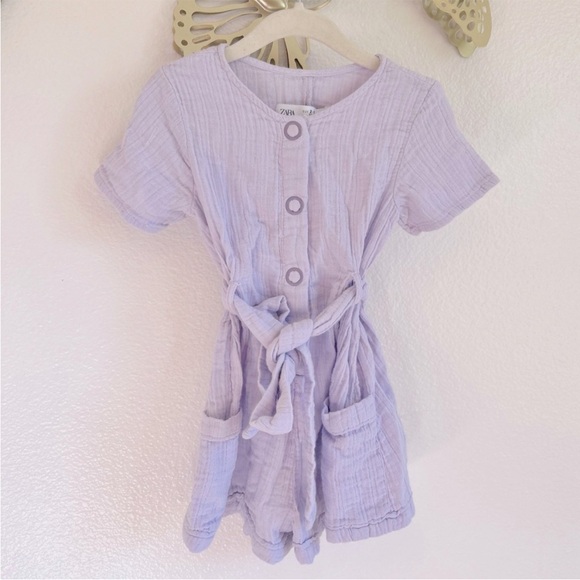 Zara Other - Zara Lavender Muslin Jumper